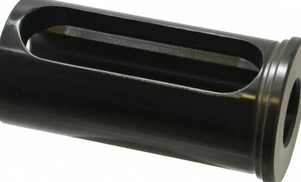 Rotary Tool Holder Bushing: Type C, 1" ID, 2" OD, 4" Length Under Head
