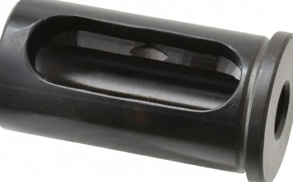 Rotary Tool Holder Bushing: Type CV, 1/2" ID, 1-1/4" OD, 2.36" Length Under Head