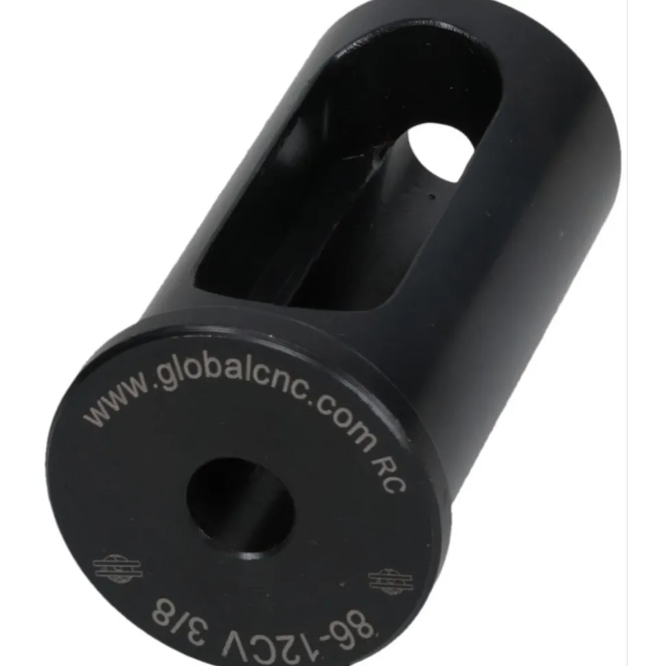 Rotary Tool Holder Bushing: Type CV, 3/8" ID, 1-1/4" OD, 2.36" Length Under Head