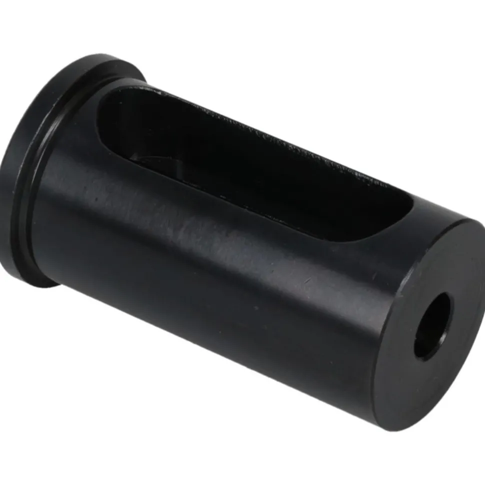 Rotary Tool Holder Bushing: Type CV, 3/8" ID, 1-1/4" OD, 2.36" Length Under Head