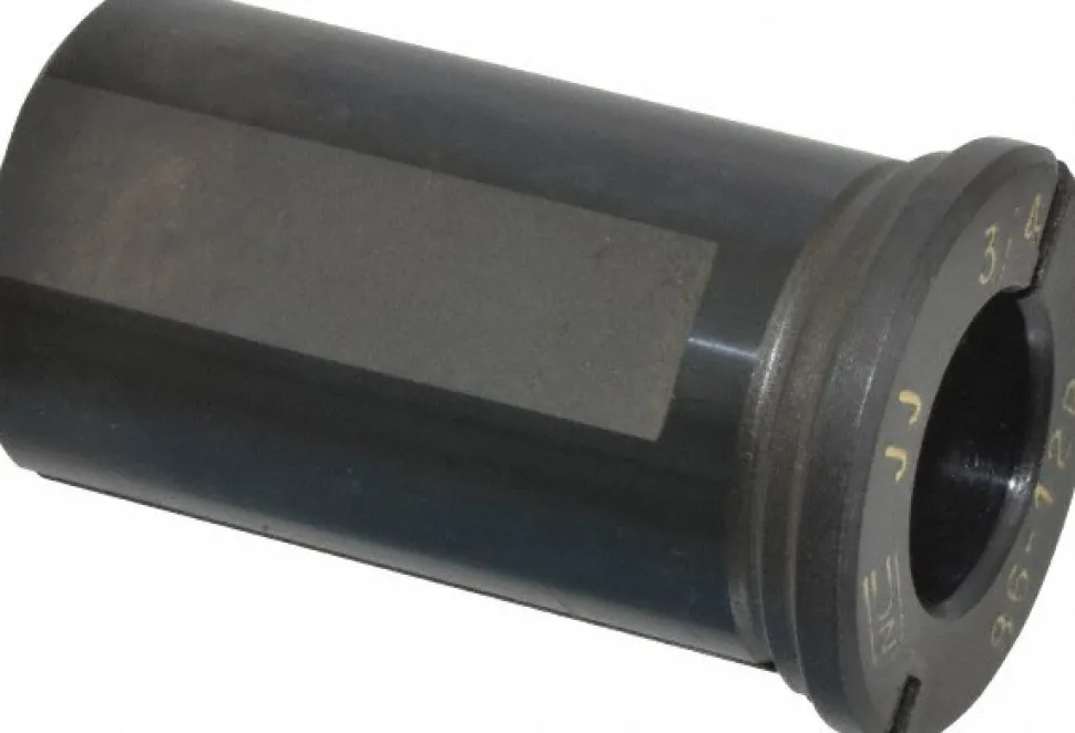 Rotary Tool Holder Bushing: Type B, 3/4" ID, 1-1/4" OD, 2-1/8" Length Under Head
