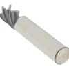 Roughing & Finishing End Mill: 3/8" Dia, 5 Flute, Solid Carbide