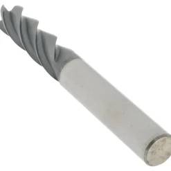 Roughing & Finishing End Mill: 1/2" Dia, 4 Flute, Solid Carbide