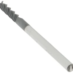 Roughing & Finishing End Mill: 1/8" Dia, 4 Flute, Solid Carbide