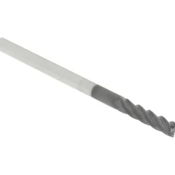 Roughing & Finishing End Mill: 1/8" Dia, 4 Flute, Solid Carbide