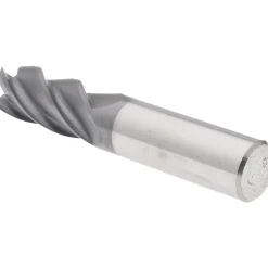 Roughing & Finishing End Mill: 3/4" Dia, 4 Flute, Solid Carbide