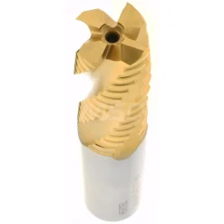 Roughing End Mill: 3/4" Dia, 4 Flute, Single End, Cobalt