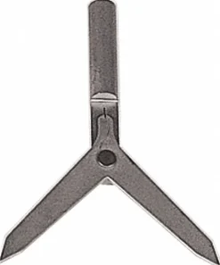 Round Bar Center Finder: 8 mm Head Dia, 3/8" Shank Dia, Mechanical