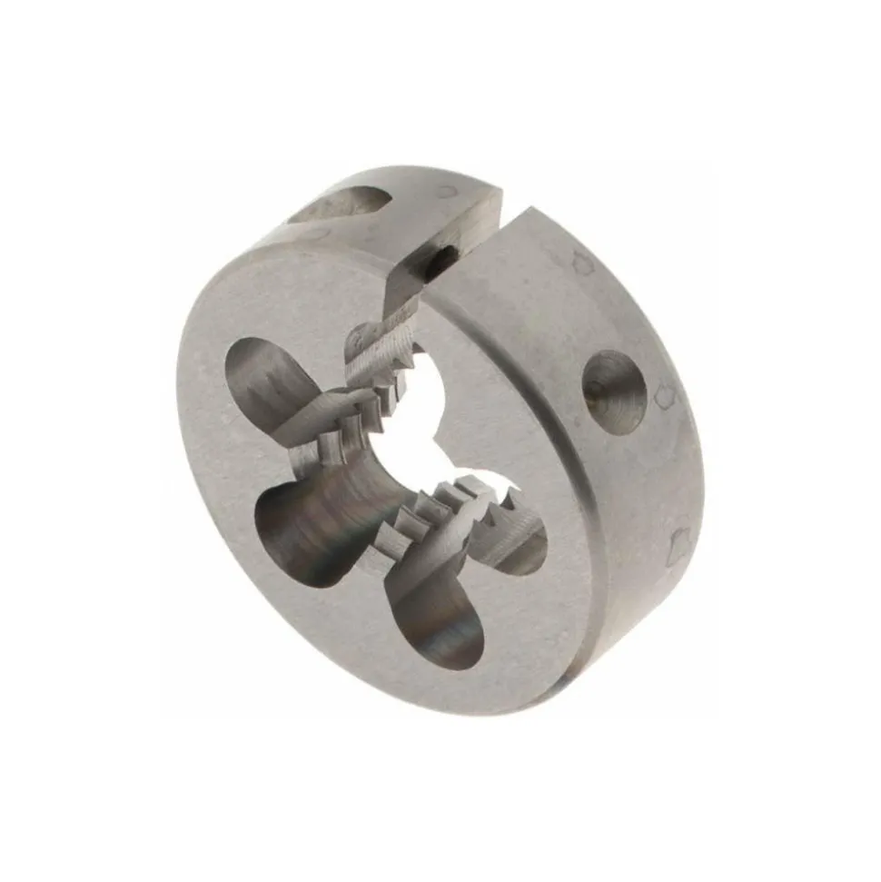 Round Die: M10x1.5, High-Speed Steel