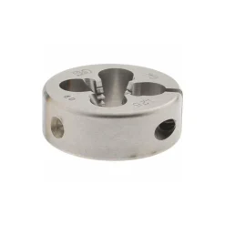 Round Die: M8x1.25, 25.00 mm OD, High-Speed Steel
