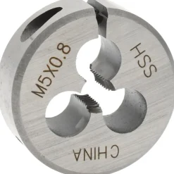 Round Die: M5x0.8, 1
