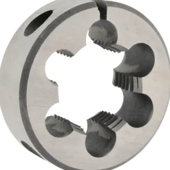 Round Die: M20x1.5, 1-1/2" OD, High-Speed Steel