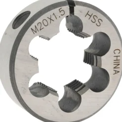 Round Die: M20x1.5, 1-1/2