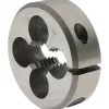 Round Die: M12x1.75, 1-1/2" OD, High-Speed Steel