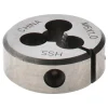 Round Die: M6x1, 1" OD, High-Speed Steel