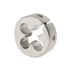 Round Die: 1/2-13, 1-1/2" OD, High-Speed Steel