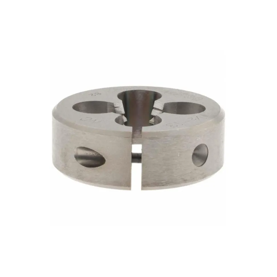 Round Die: 1/2-13, 1-1/2" OD, High-Speed Steel