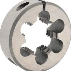Round Die: 3/4-10, 1-1/2" OD, High-Speed Steel