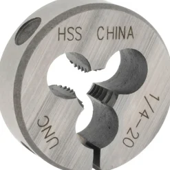 Round Die: 1/4-20, 1