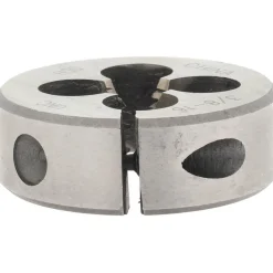 Round Die: 3/8-16, 1-1/2" OD, High-Speed Steel