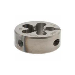 Round Die: 3/8-16, 1" OD, High-Speed Steel