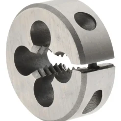 Round Die: 5/16-18, 1" OD, High-Speed Steel