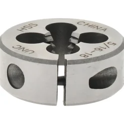 Round Die: 5/16-18, 1" OD, High-Speed Steel