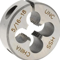 Round Die: 5/16-18, 1