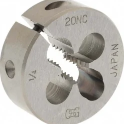 Round Die: 1/4-20, 1