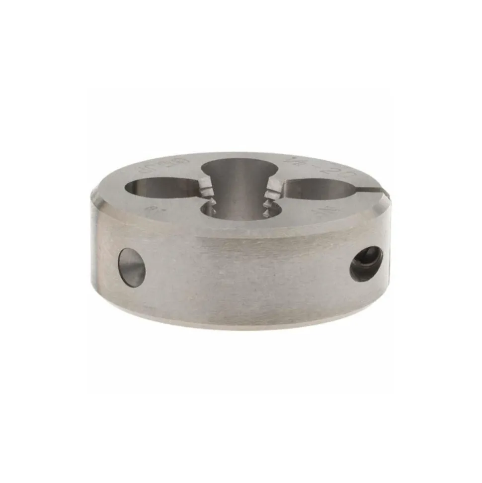 Round Die: 1/2-20, 1-1/2" OD, High-Speed Steel