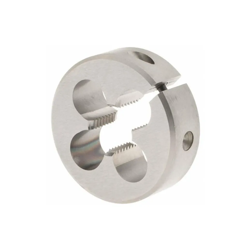Round Die: 1/2-20, 1-1/2" OD, High-Speed Steel