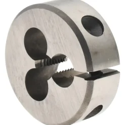 Round Die: #10-32, 1" OD, High-Speed Steel