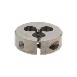Round Die: #4-40, 13/16" OD, High-Speed Steel