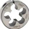Round Die: 5/8-24, 1-1/2" OD, High-Speed Steel
