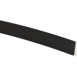 Rubber Roll: Closed Cell, Neoprene Spring Blend, 1/16" Thick, 1/2" Wide, 50.000' Long, Black
