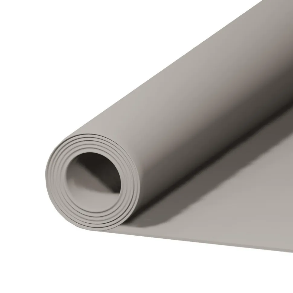 Rubber Roll: Closed Cell, Neoprene Spring Blend, 3/16" Thick, 1/2" Wide, 50.000' Long, Black