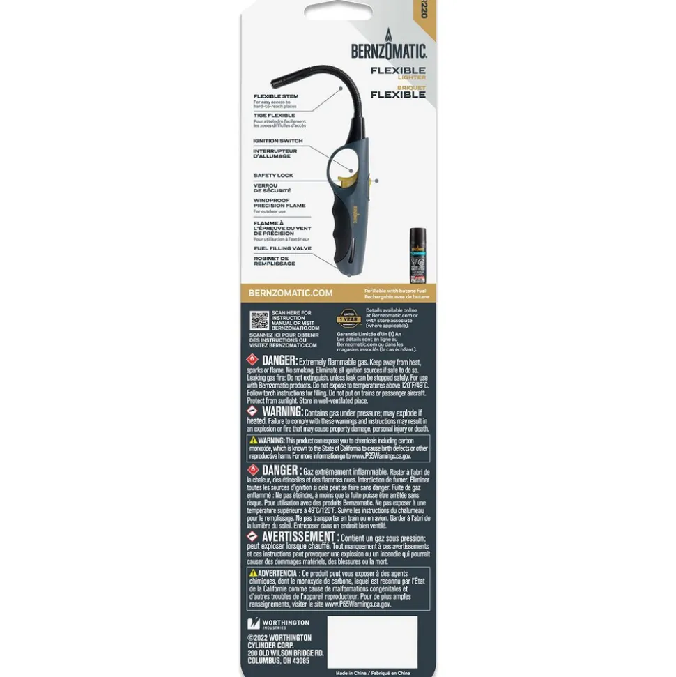 Self Igniting Butane Torch