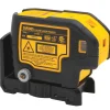 Self Leveling Laser Level: 5 Beams, Red Beam