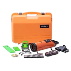 Self Leveling Pipe Laser Level: 1 Beam, Green Beam