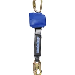Self-Retracting Fall Limiter: 310 lb, 8' Line