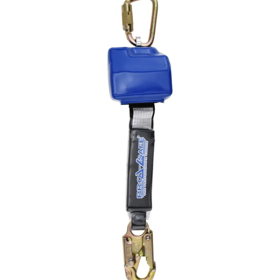 Self-Retracting Fall Limiter: 310 lb, 8' Line