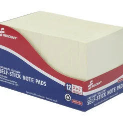Self-Stick Note: 100 Sheets, 3 x 3" Sheet