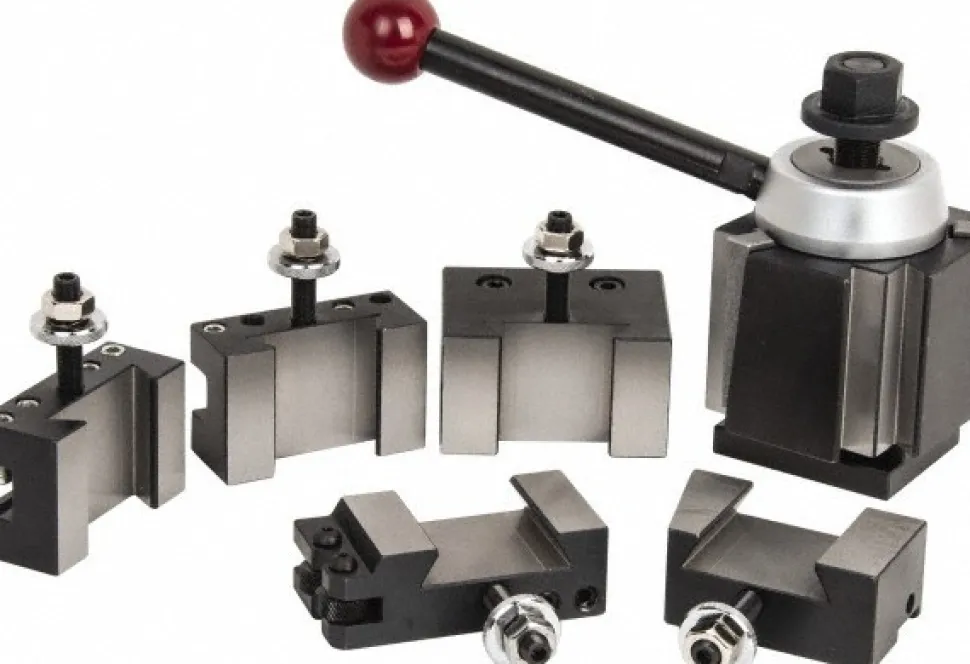 Series CXA Tool Post Holder & Set for 13 to 18" Lathe Swing