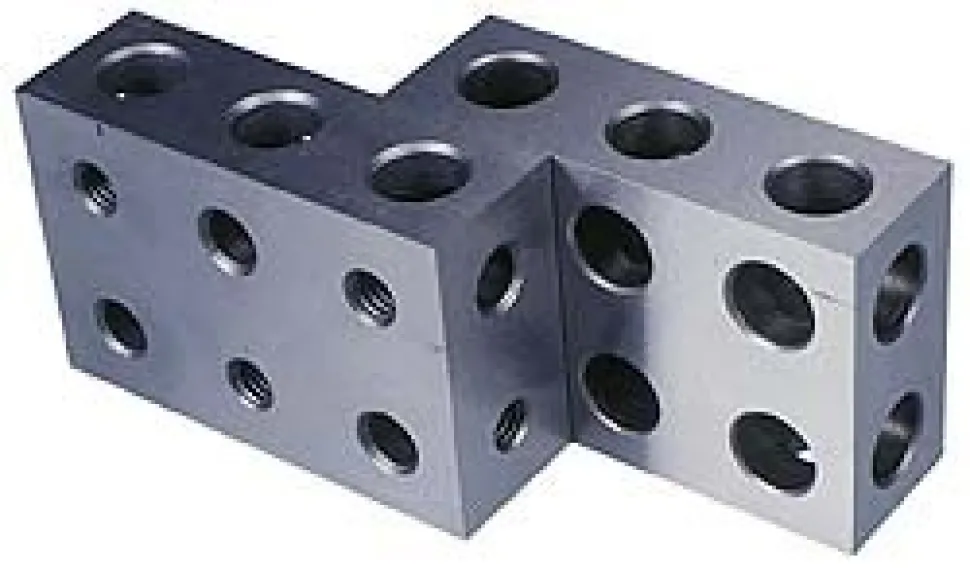 Setup Block: 0.0001 Squareness, Hardened Steel, 1-2-3 Block