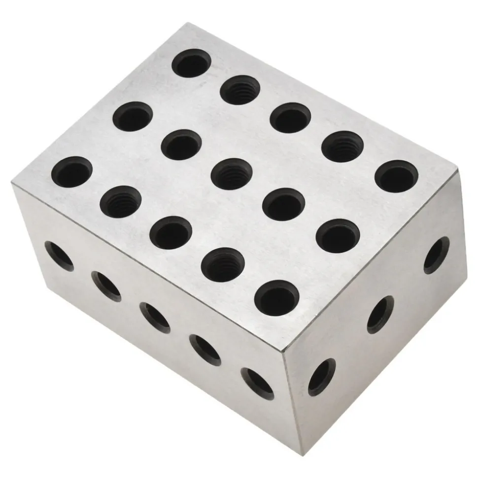 Setup Block: 0.0003 Squareness, Hardened Steel, 2-3-4 Block