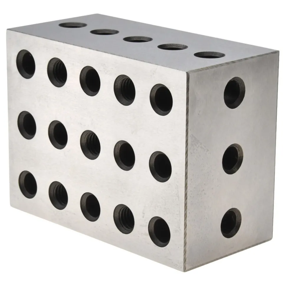 Setup Block: 0.0003 Squareness, Hardened Steel, 2-3-4 Block