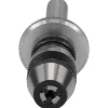 1/2" Shank Dia Straight Shank Micro Drill Chuck Adapter & Chuck