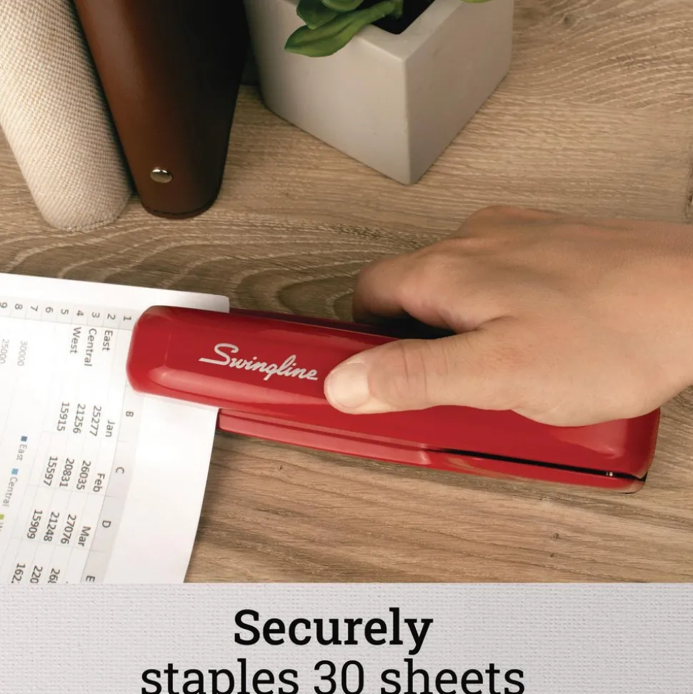20 Sheet Full Strip Desktop Stapler