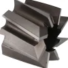 Shell End Mill: 1-1/2" Dia, 1/2" Arbor Hole, 8 Flute, High Speed Steel