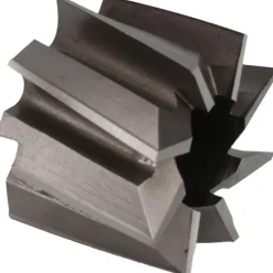 Shell End Mill: 1-1/2" Dia, 1/2" Arbor Hole, 8 Flute, High Speed Steel